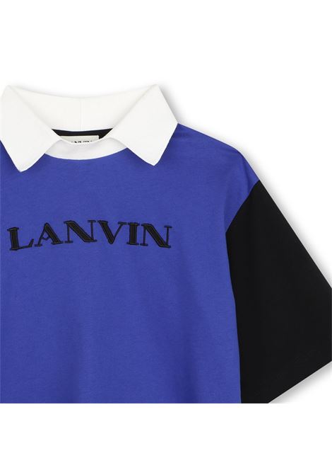 Polo con ricamo LANVIN KIDS | N30431V70